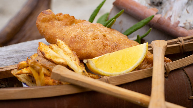 Recette de «Fish 'N Chips» du Guerrier
