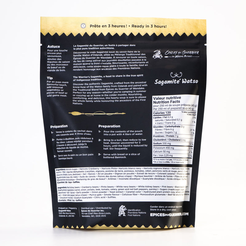 Chargez l'image dans la visionneuse de la galerie, Sagamité du Guerrier - 400 g (8 portions)