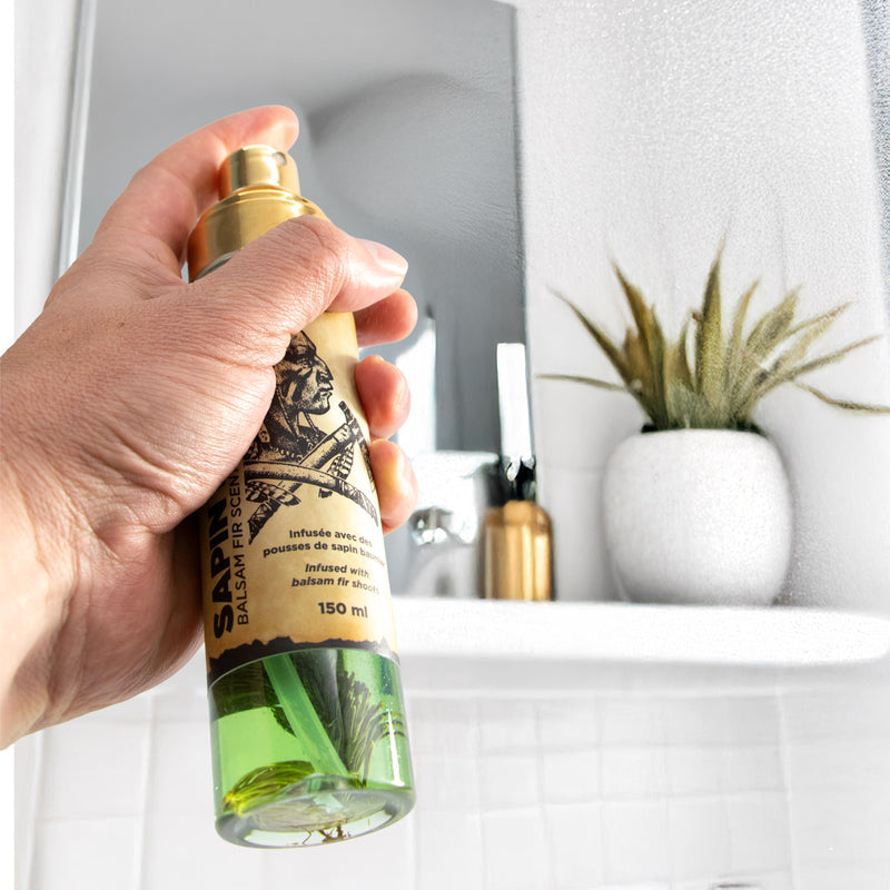 Load image into Gallery viewer, Balsam Fir Candle and Room Spray Gift Box Duo