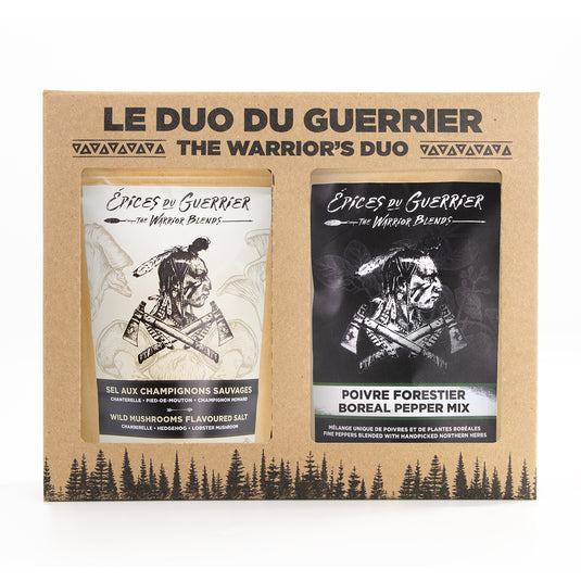Duo Sel aux champignons et Poivre Forestier