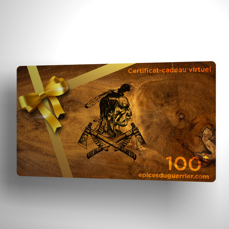 Load image into Gallery viewer, Certificats-cadeaux virtuels | Épices du Guerrier