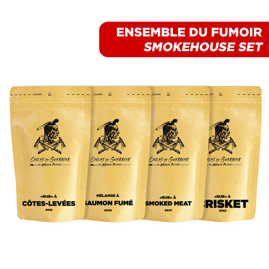 Ensemble d'épices pour le Fumoir