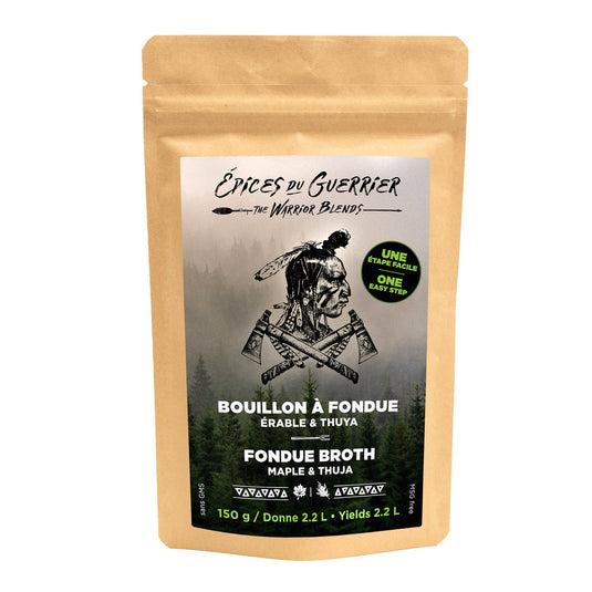 Bouillon à Fondue | Érable & Thuya (150g)