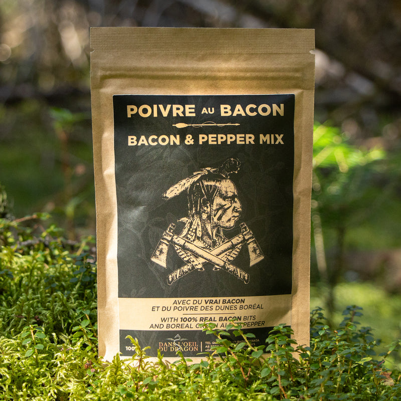 Chargez l'image dans la visionneuse de la galerie, Poivre au bacon Épices du Guerrier en format 80 g sur mousse naturelle