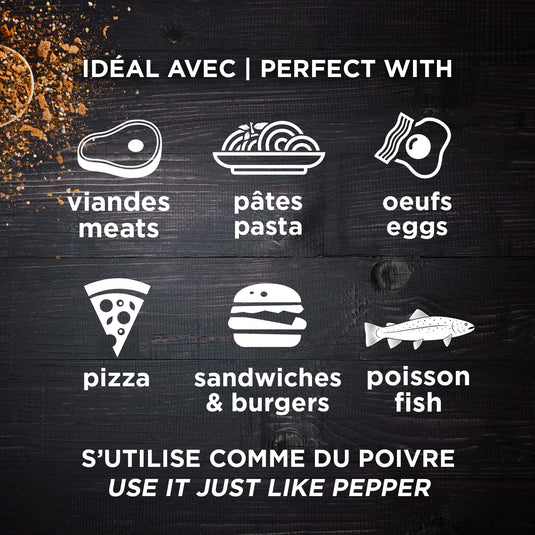 Poivre au Bacon (80g)