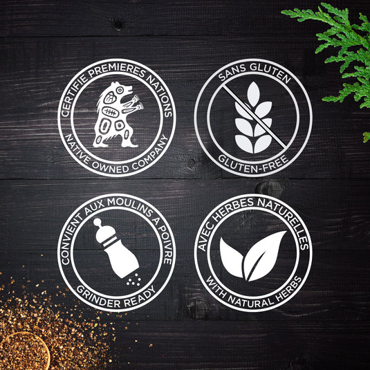 Poivre Forestier | Épices du Guerrier | Premières Nations, sans gluten, herbes sauvages...
