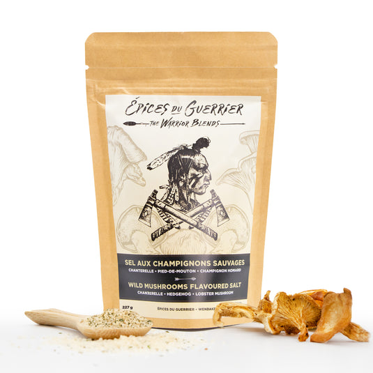 Sel aux Champignons Sauvages 227g | Épices du Guerrier
