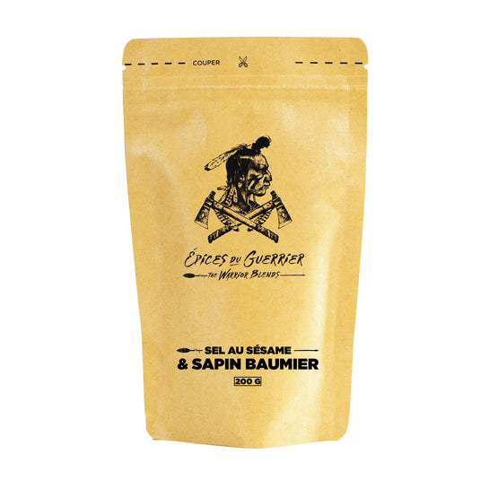 Sesame and Balsam Fir Salt (200g)