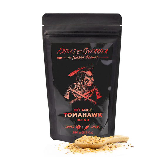 Mélange d'épices Tomahawk - 250g |  Épices tout usage épicées | Épices du Guerrier