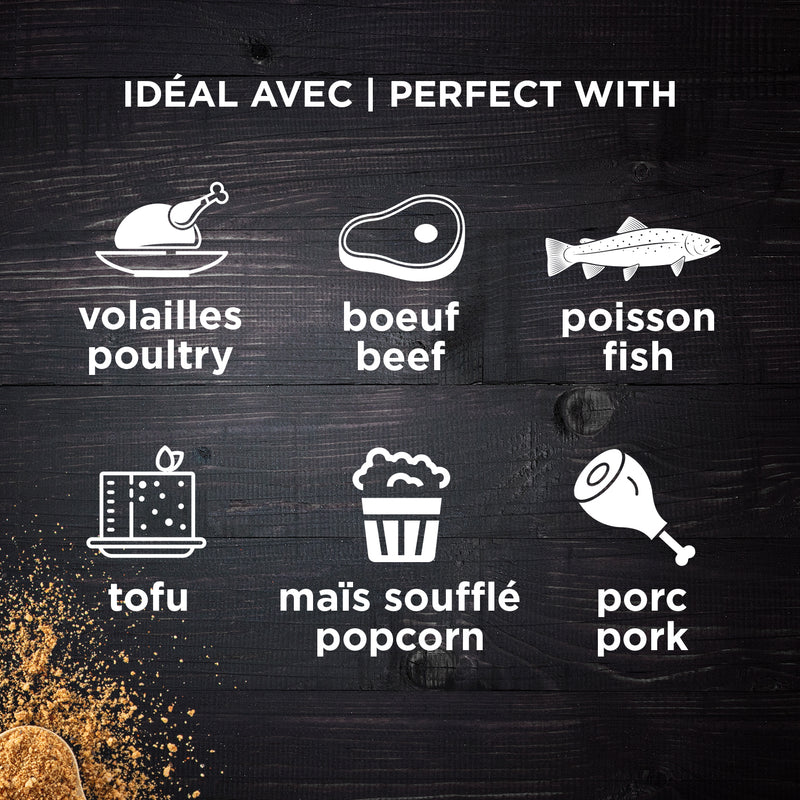 Load image into Gallery viewer, Mélange d'épices Traditionnel | Utiliser avec volailles, steak, poisson, tofu, maïs soufflé, porc...