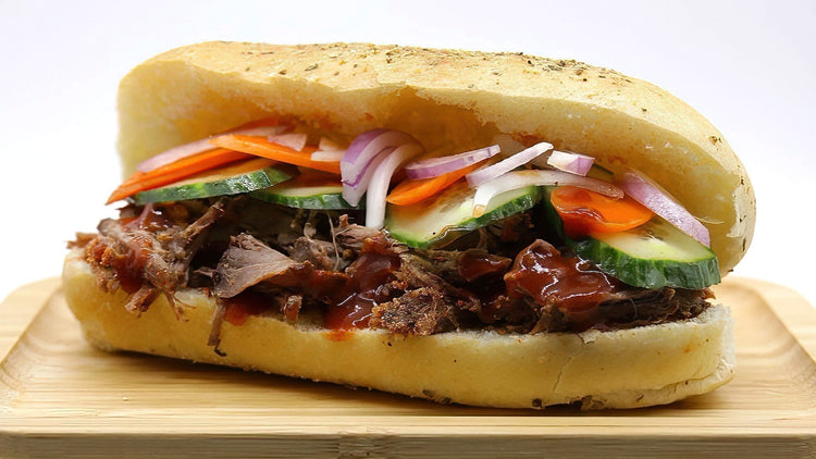 Sandwich au bœuf du Guerrier