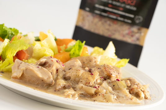 Poulet Abénaki aux Oignons