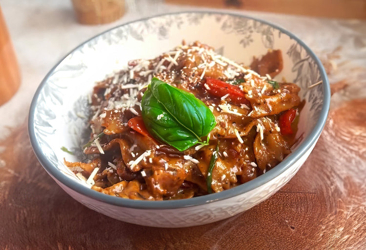 Farfalles crémeuses au poulet