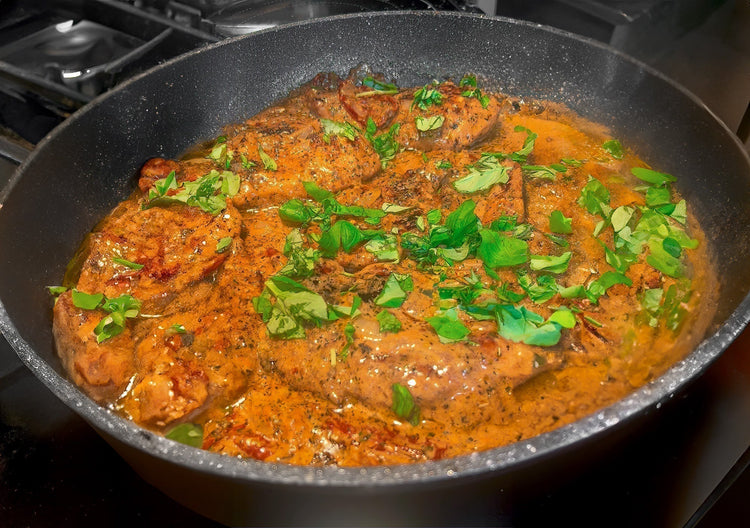 Recette de Poulet «Marry me» crémeux