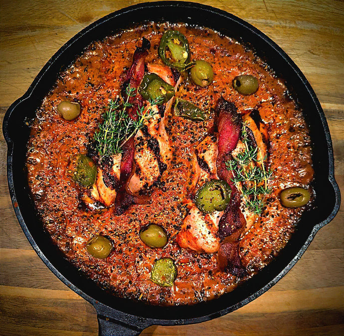 Poulet Mexicain-Boréal en sauce tomatée