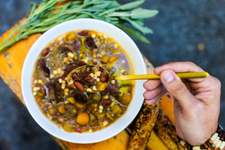 Soupe Sagamité façon du Guerrier