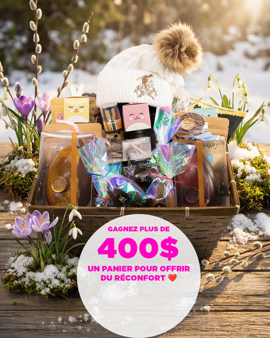 CONCOURS DE PÂQUES: Un peu de réconfort à gagner