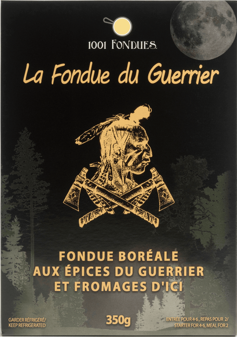 The warrior fondue now available at 1001 melted