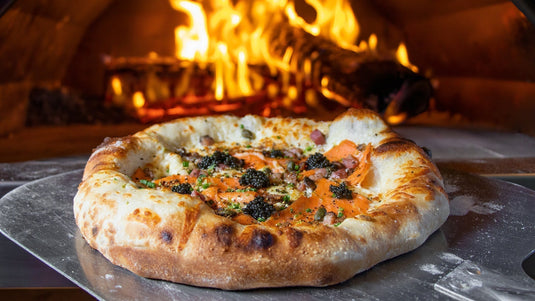 Pizza à la truite fumée du guerrier