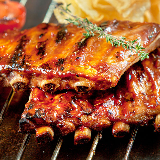Recette de côtes levées BBQ avec l’Assaisonnement à Porc des Épices du Guerrier.