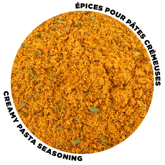 Mélange d’épices pour pâtes crémeuses Épices du Guerrier – assaisonnement pour sauce crème et poulet