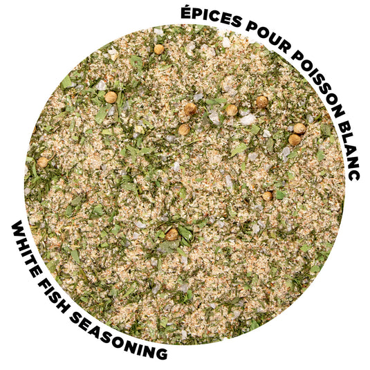 Mélange d’épices pour poisson blanc Épices du Guerrier