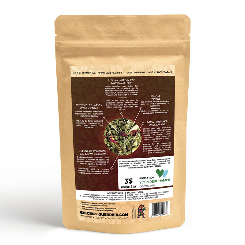 Chargez l'image dans la visionneuse de la galerie, sachet Thé Deschamps tisane boréale Épices du Guerrier
