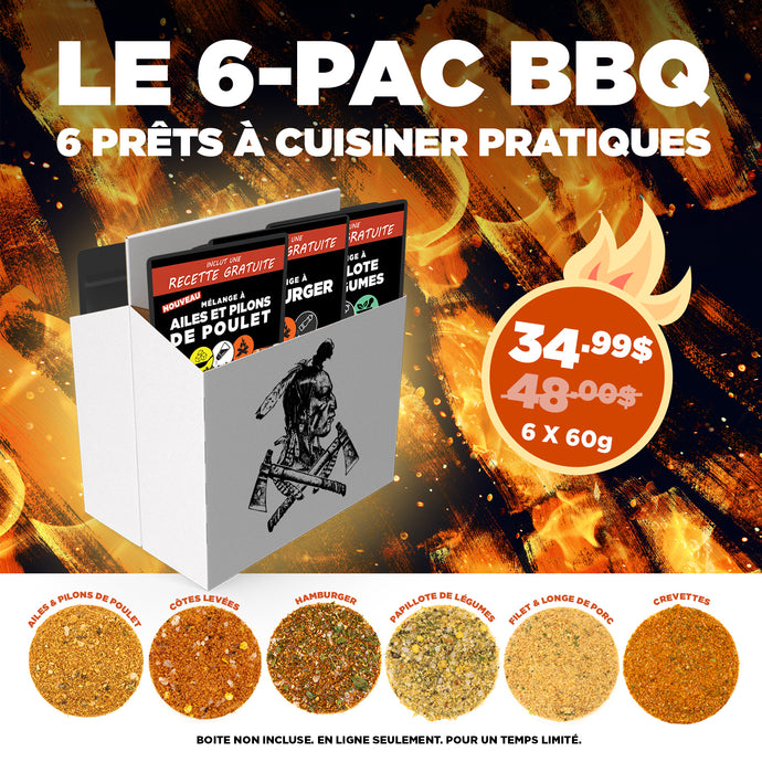 Le 6-PAC BBQ