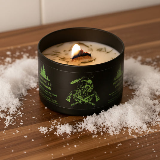 Balsam Fir Candle and Room Spray Gift Box Duo