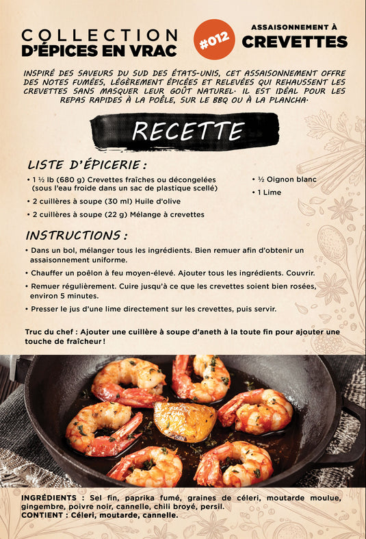 12 - Épices à Crevettes