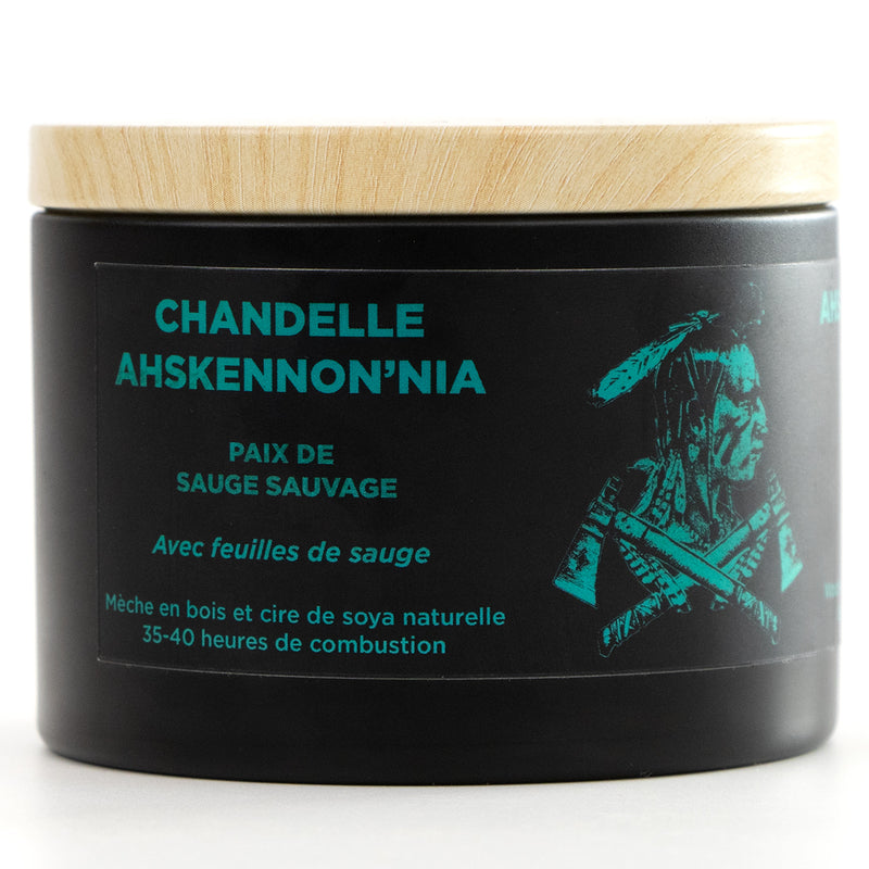 Load image into Gallery viewer, Ahskennon’nia Sage Candle
