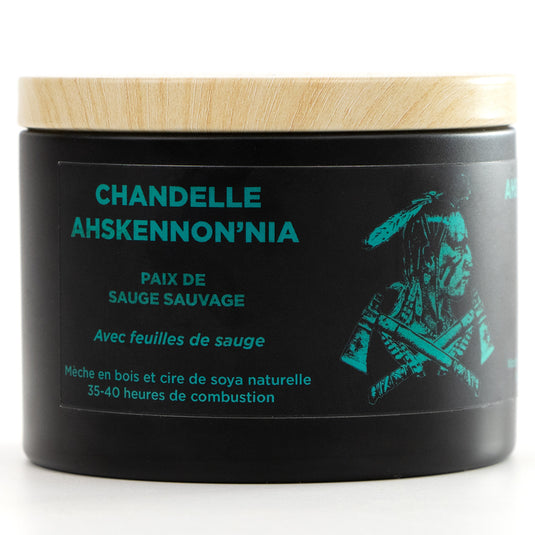Ahskennon’nia Sage Candle