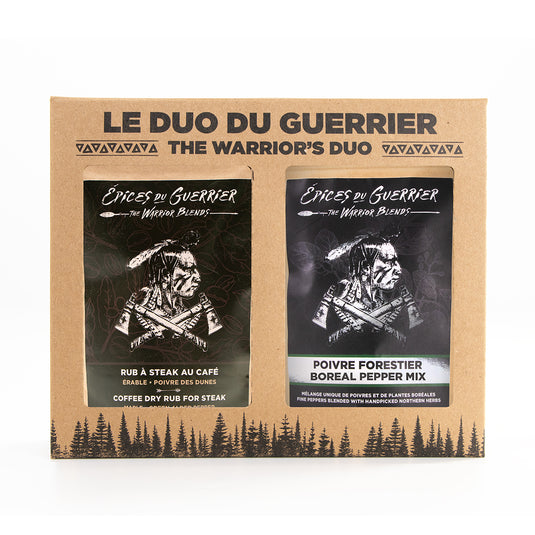 Cadeau - Duo d'épices Steak et poivre forestier