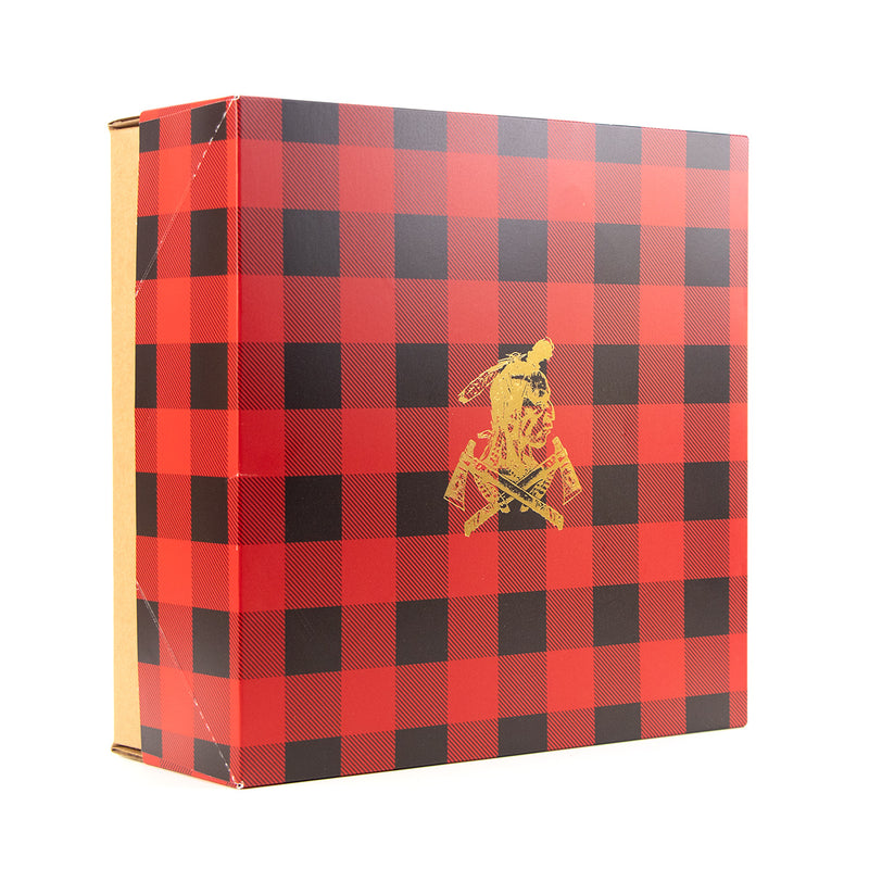 Load image into Gallery viewer, Boîte-cadeau carottée - Logo doré
