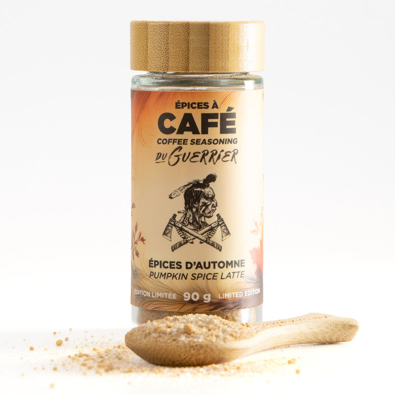 Chargez l'image dans la visionneuse de la galerie, Épices d'automne Pumpkin Spice Latte 90 g – mélange d'épices à café au sucre d'érable
