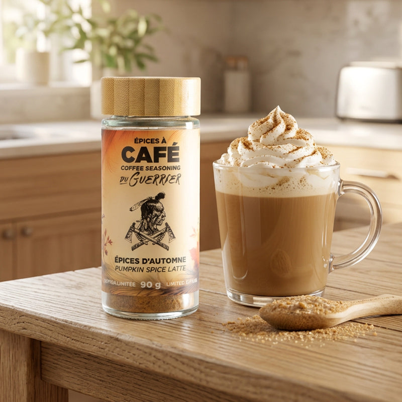 Chargez l'image dans la visionneuse de la galerie, Épices d'automne Pumpkin Spice Latte avec café latté et crème fouettée
