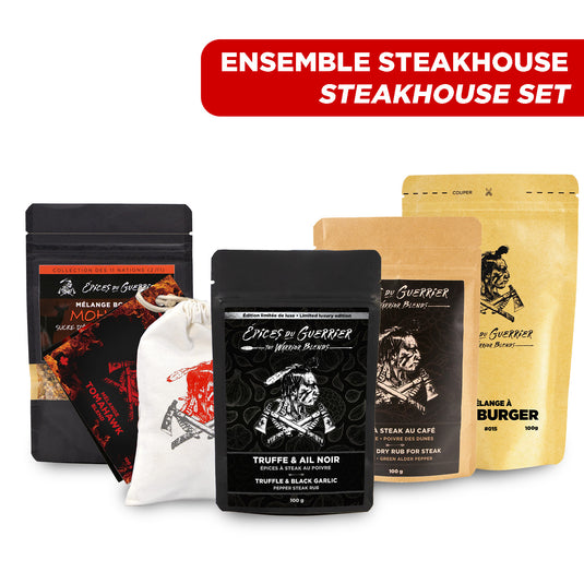 Ensemble d'épices Steakhouse