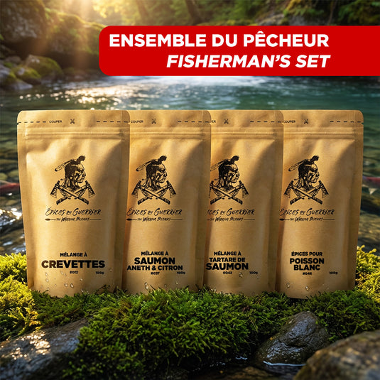 Ensemble d'épices du pêcheur | 4x 100g