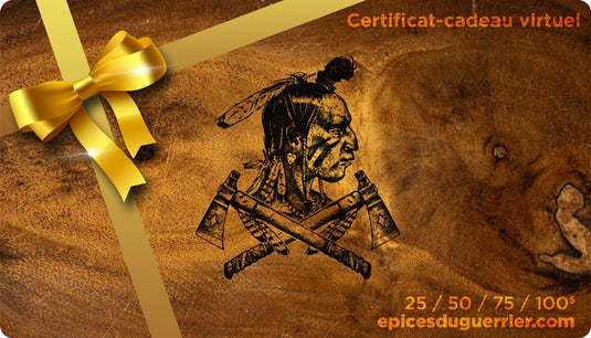 Warrior Virtual Gift Certificate